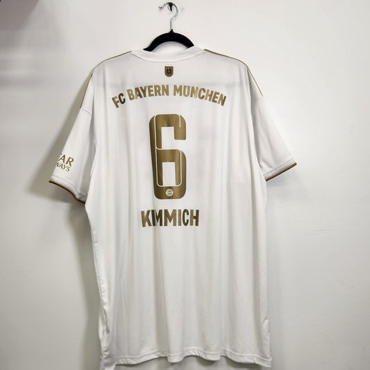 2022-23 Bayern München Kimmich 6 Away Jersey / 3X-Large / New