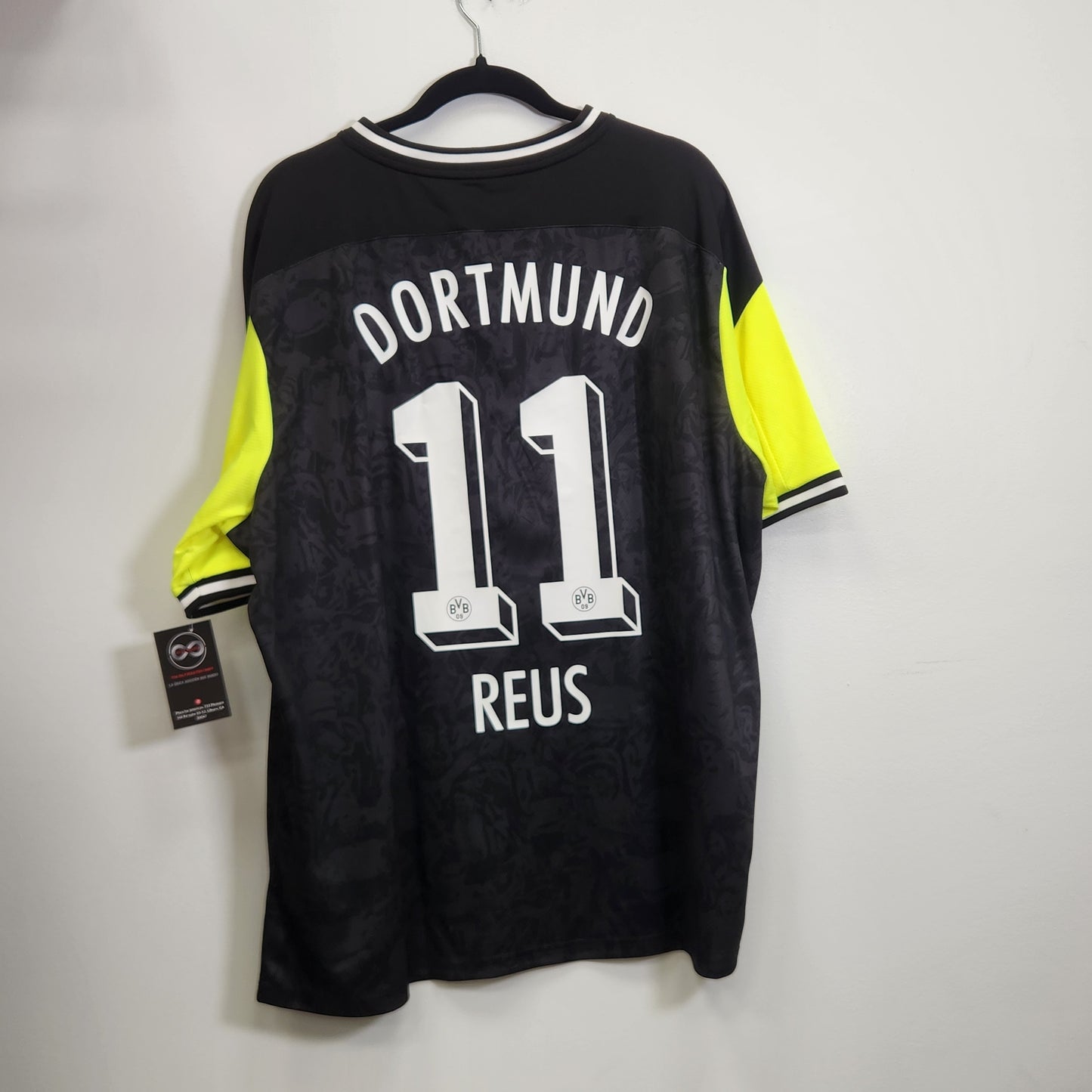2020-21 Borussia Dortmund Reus 11 Away Jersey / 3X-Large / New