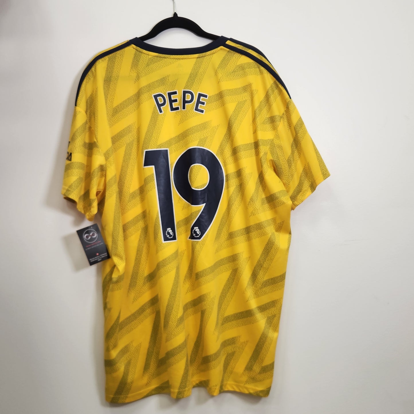 2019-20 Arsenal FC Pepe 19 Away Jersey / 3X-Large / 10/10