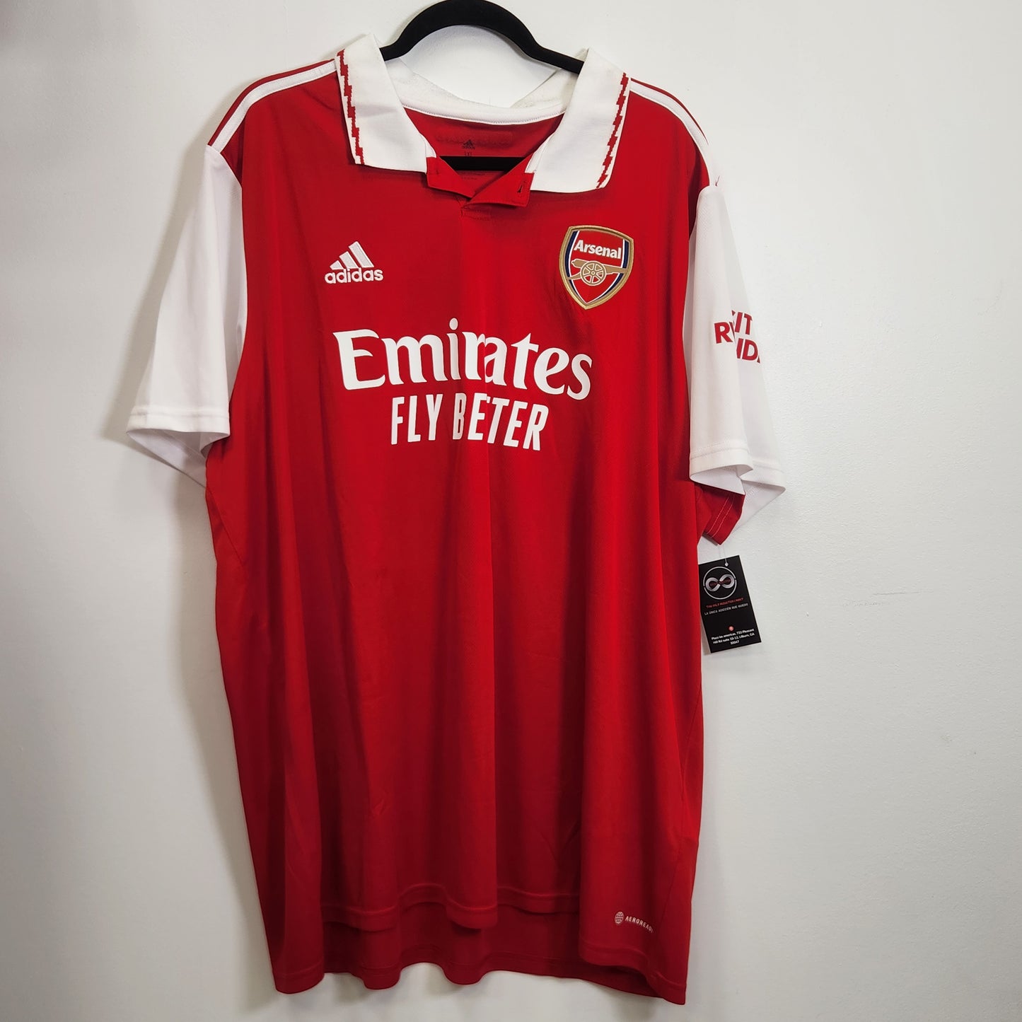 2022-23 Arsenal FC Saka 7 Home Jersey / 3X-Large / New