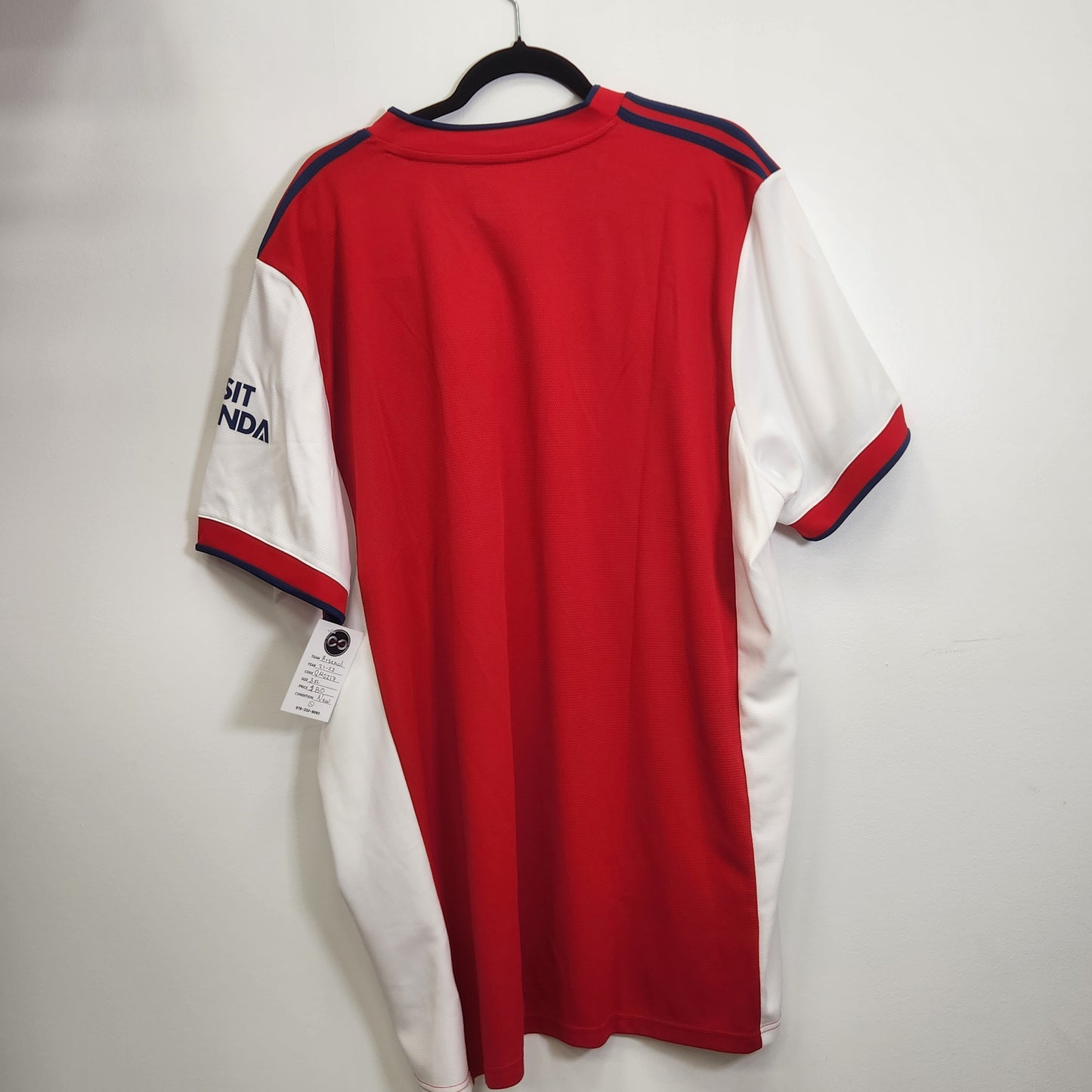 2021-22 Arsenal FC Home Jersey / 3X-Large / New