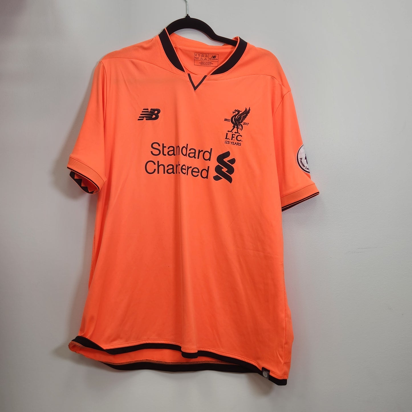 2017-18 Liverpool FC Mane 19 Third Jersey / 2X-Large / New