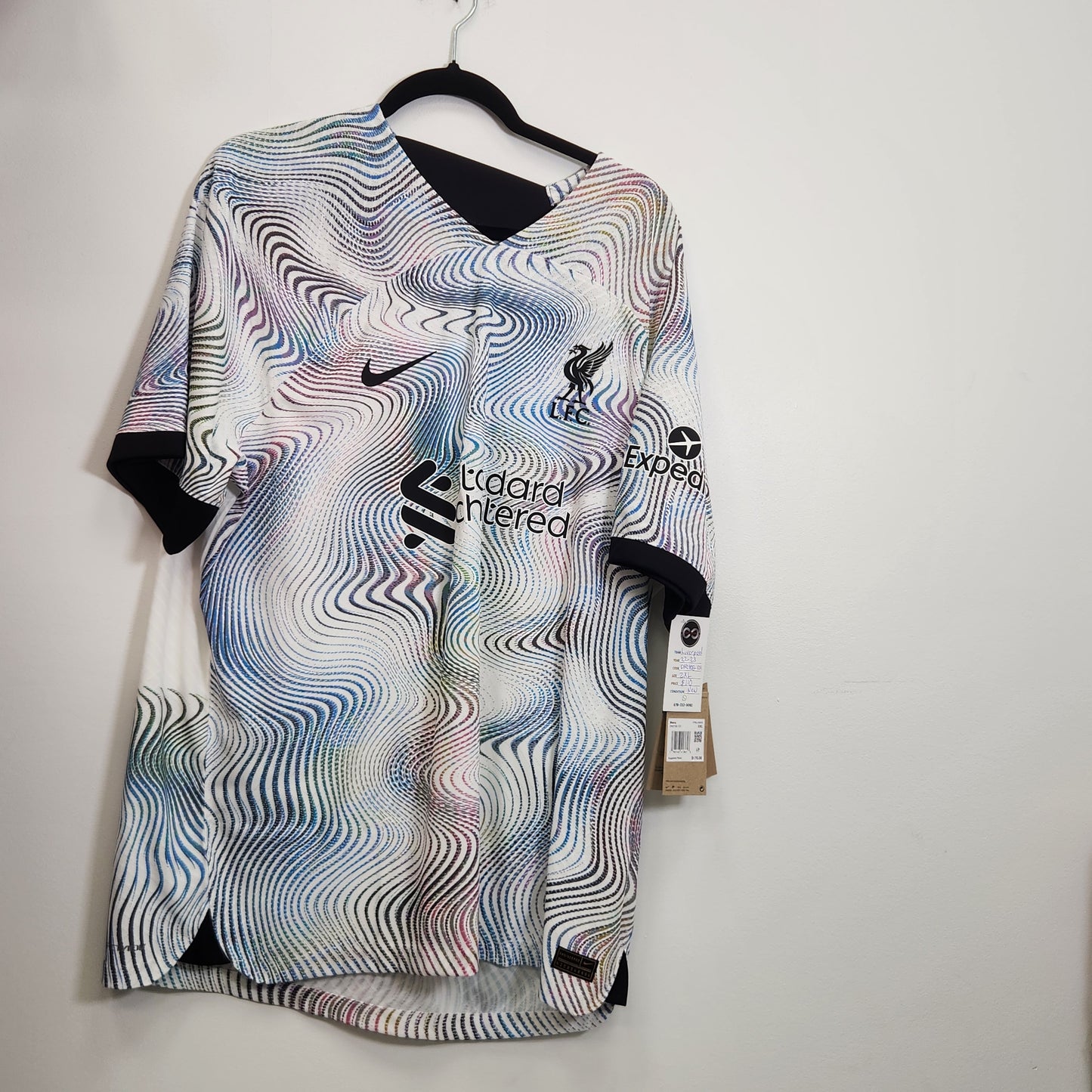 2022-23 Liverpool FC Player Version Away Jersey / 2X-Large / New