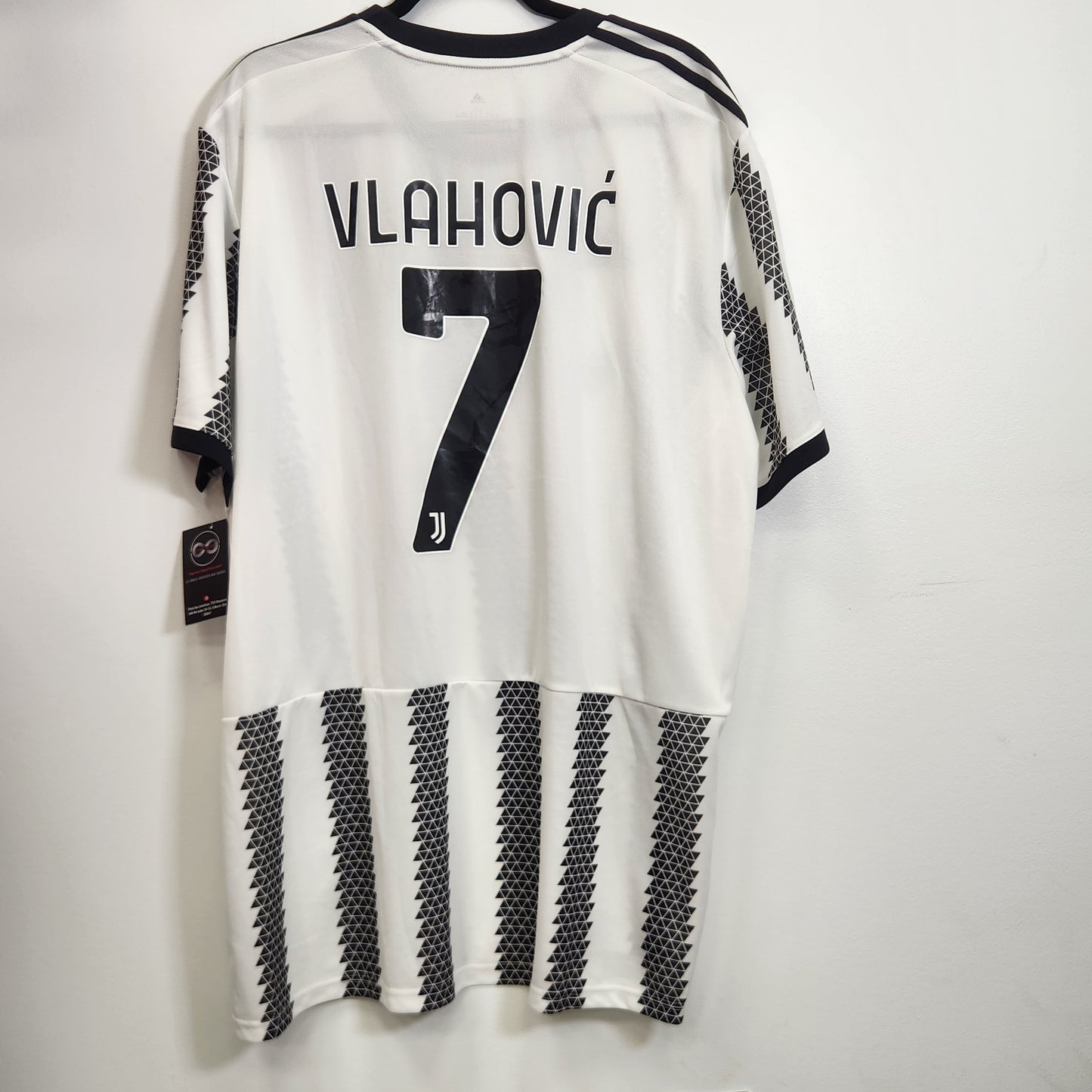 2021-22 Juventus FC Vlahovic 7 Home Jersey / 3X-Large / 10/10
