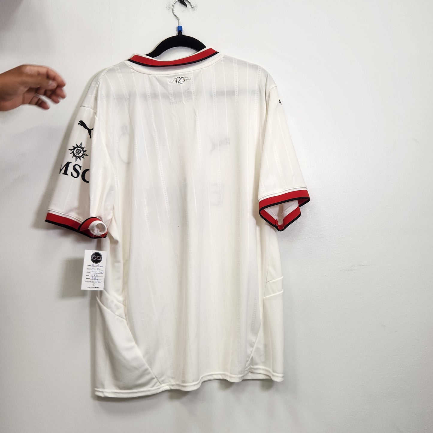 2024-25 AC Milan Away Jersey / 2X-Large / New