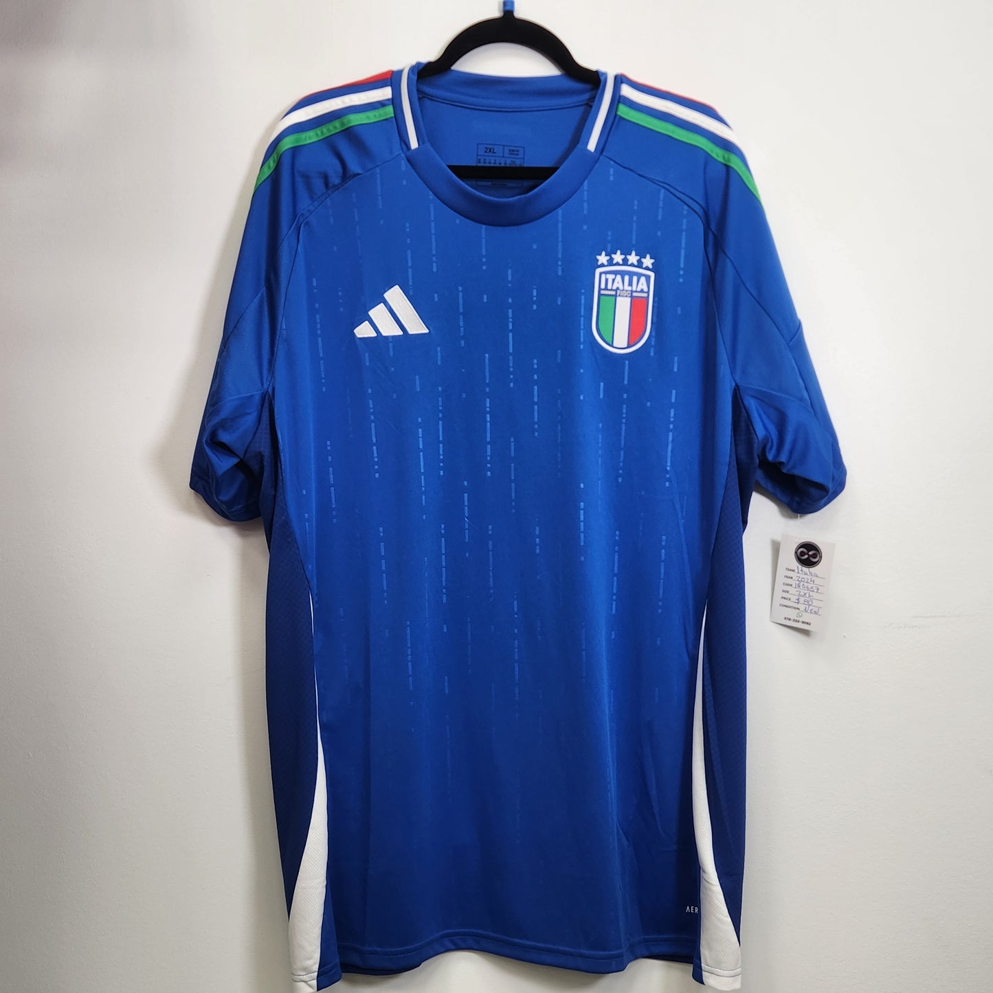 2024 Italy Home Jersey / 2X-Large / New