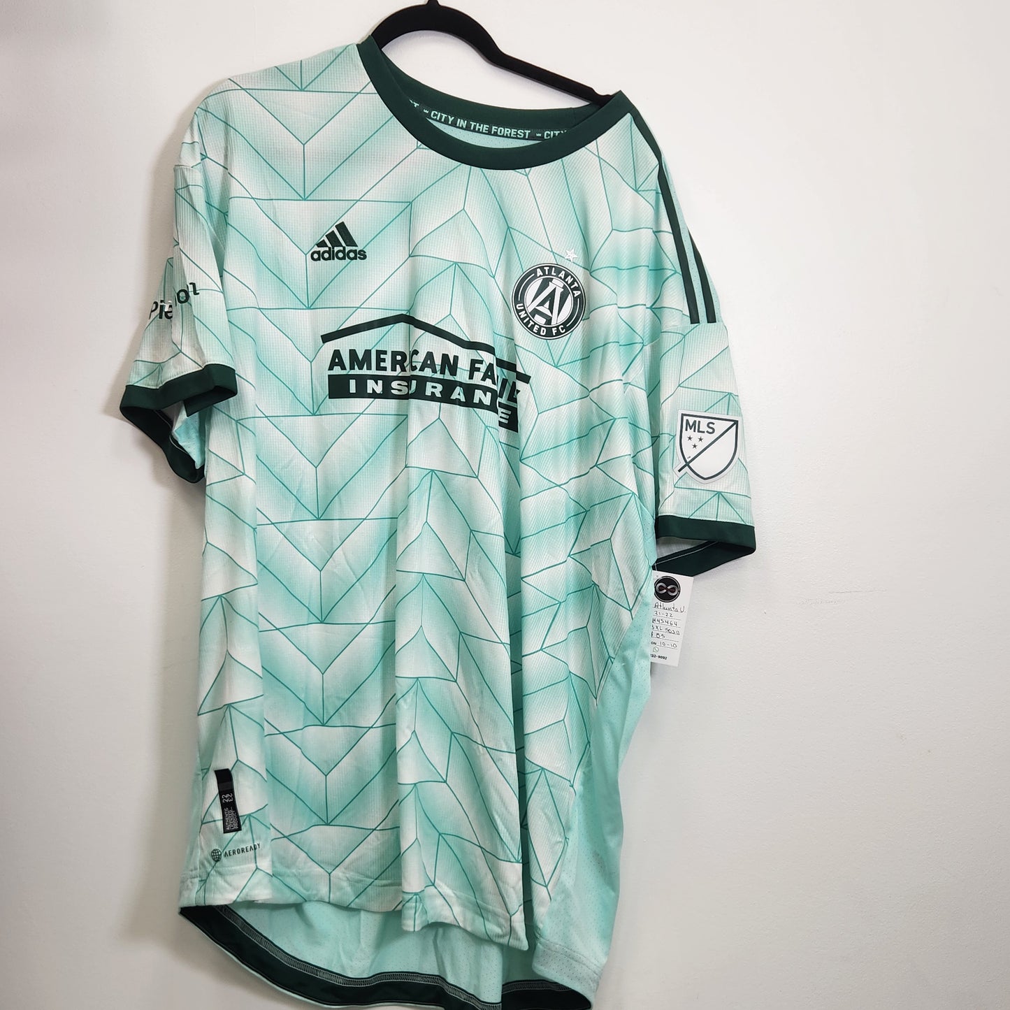 2021-22 Atlanta United Sosa 5 Away Jersey / 3X-Large / 10/10