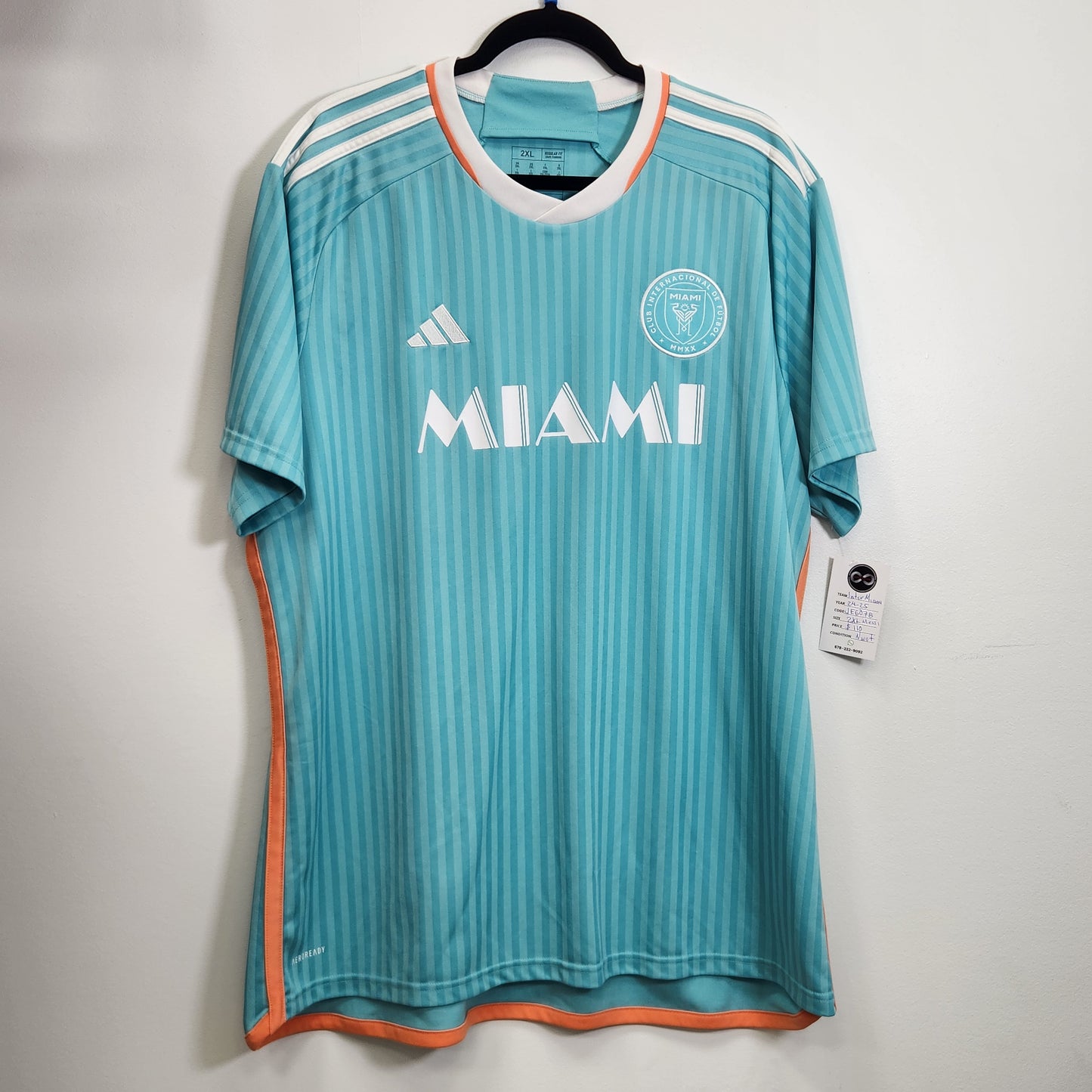 2024-25 Inter Miami Messi 10 Third Jersey / 2X-Large / New