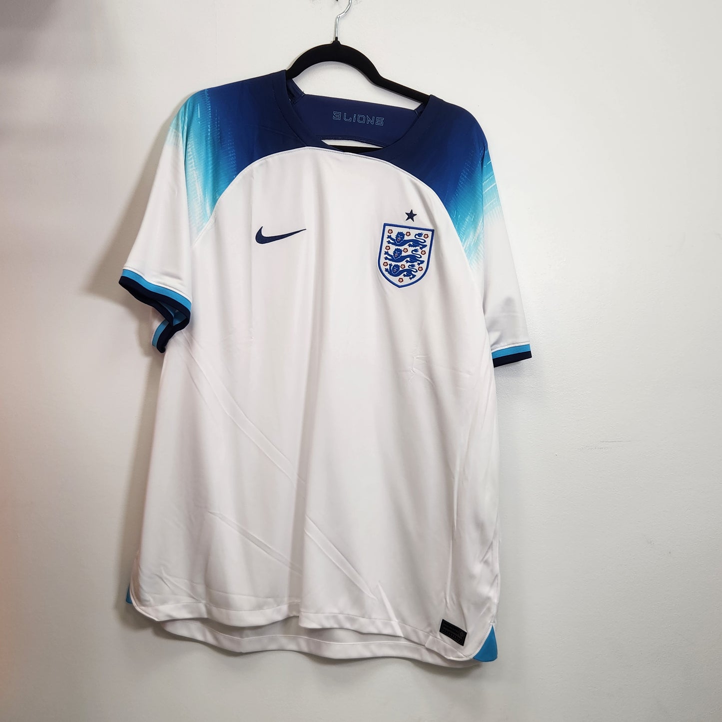 2022 England Home Jersey / 2X-Large / New