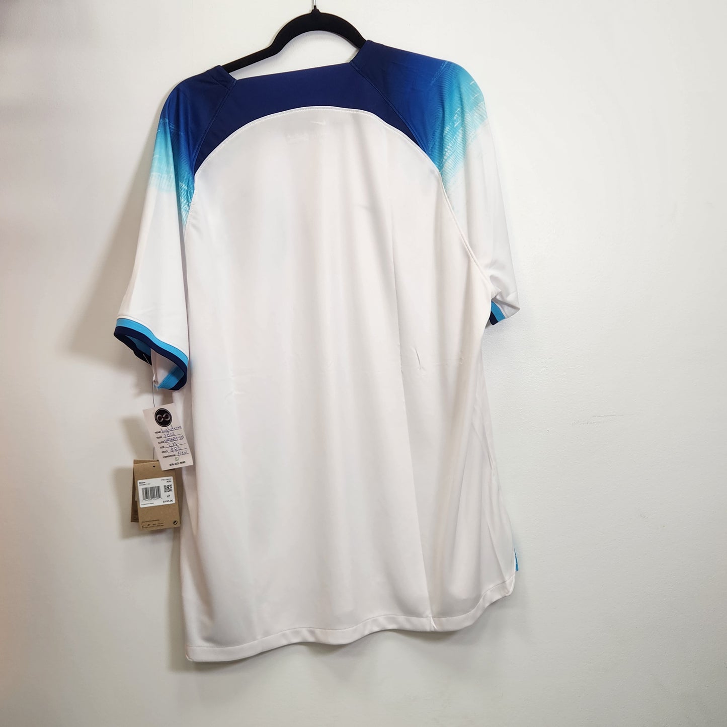2022 England Home Jersey / 2X-Large / New