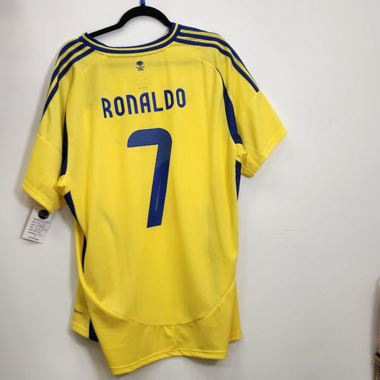 2024-25 Al-Nassr FC Ronaldo 7 Home Jersey / 2X-Large / New