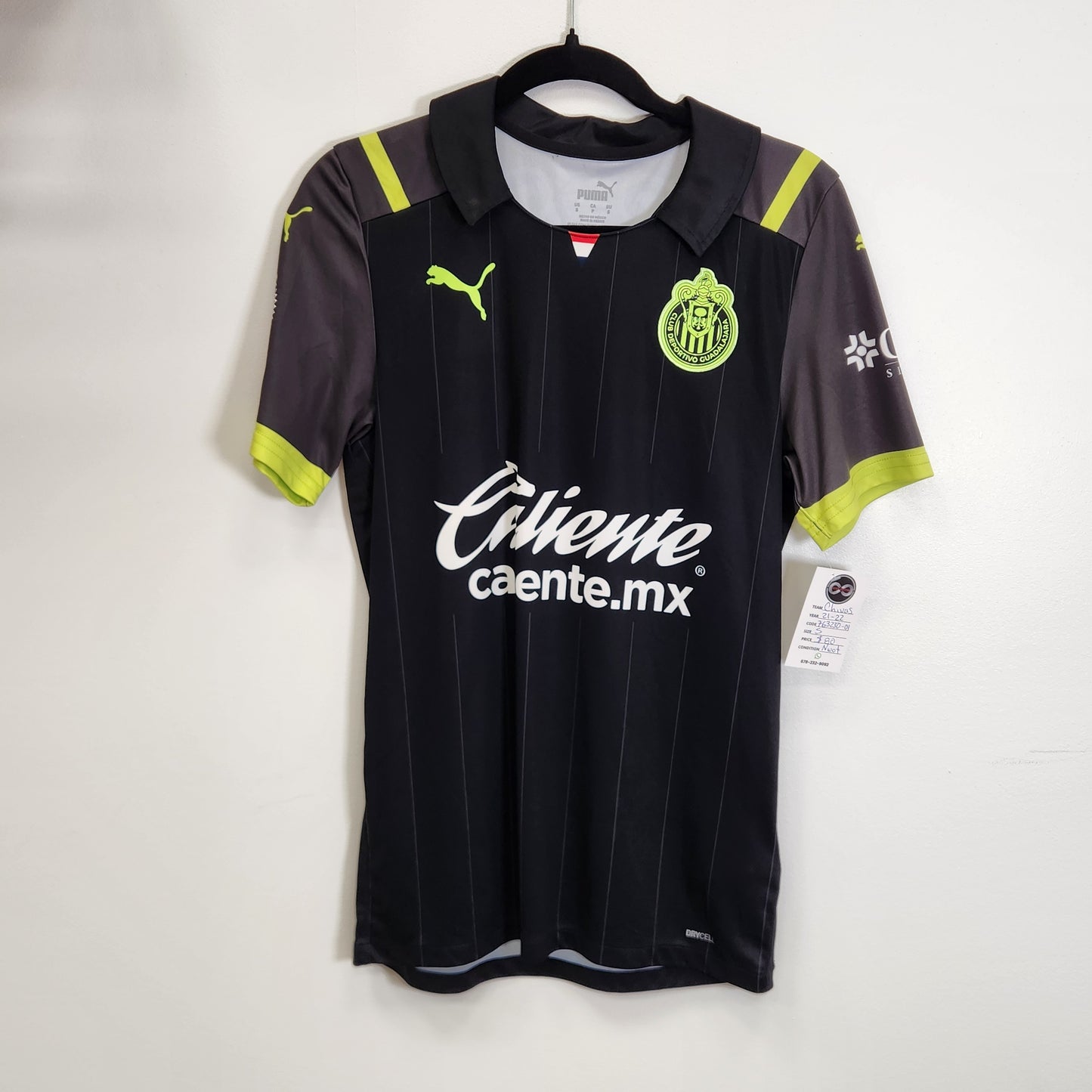 2021-22 Chivas de Guadalajara Away Jersey / Small / New