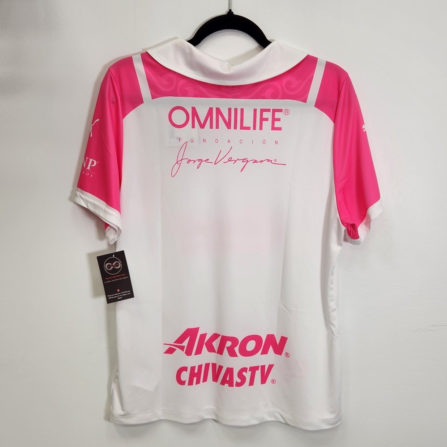 2021-22 Chivas de Guadalajara Pink Jersey / 2X-Large / New
