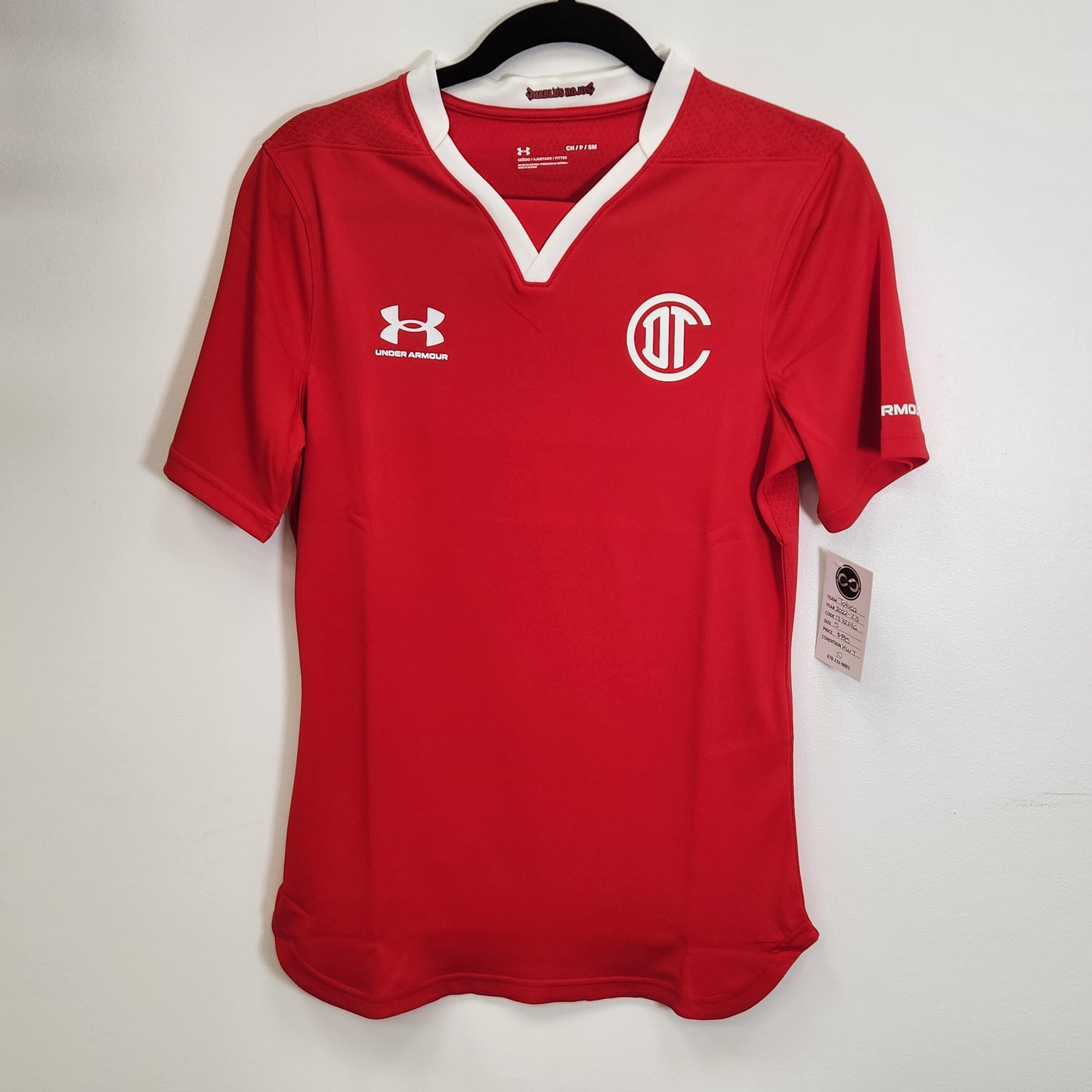 2022-23 Deportivo Toluca Home Jersey / Small / New