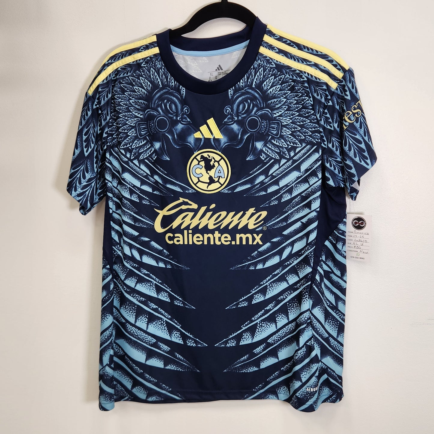 2025-26 Club America Away Jersey / X-Large / New