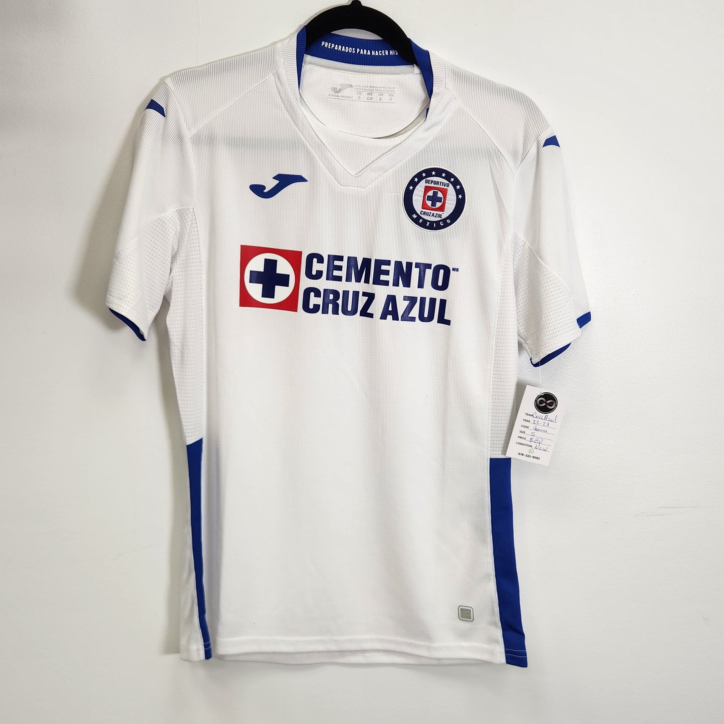 2022-23 Cruz Azul Away Jersey / Small / New