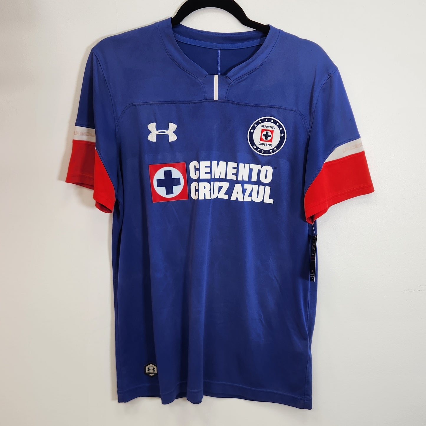 2018-19 Cruz Azul Dominguez 4 Home jersey / Small / 9/10