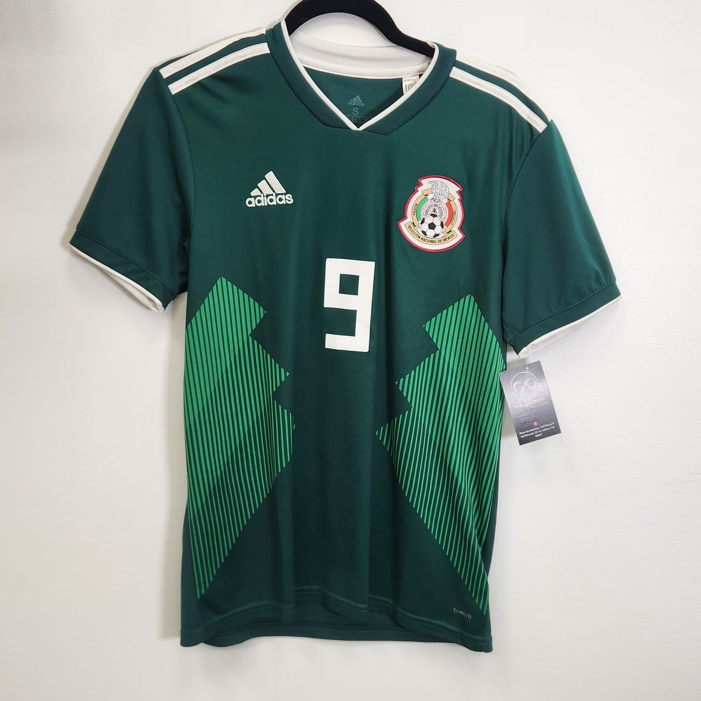 2018 Mexico Jimenez 9 Home Jersey / Small / New