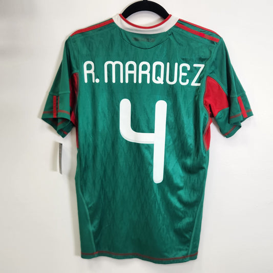 2010 Mexico R.Marquez 4 Home Jersey / Small / 10/10