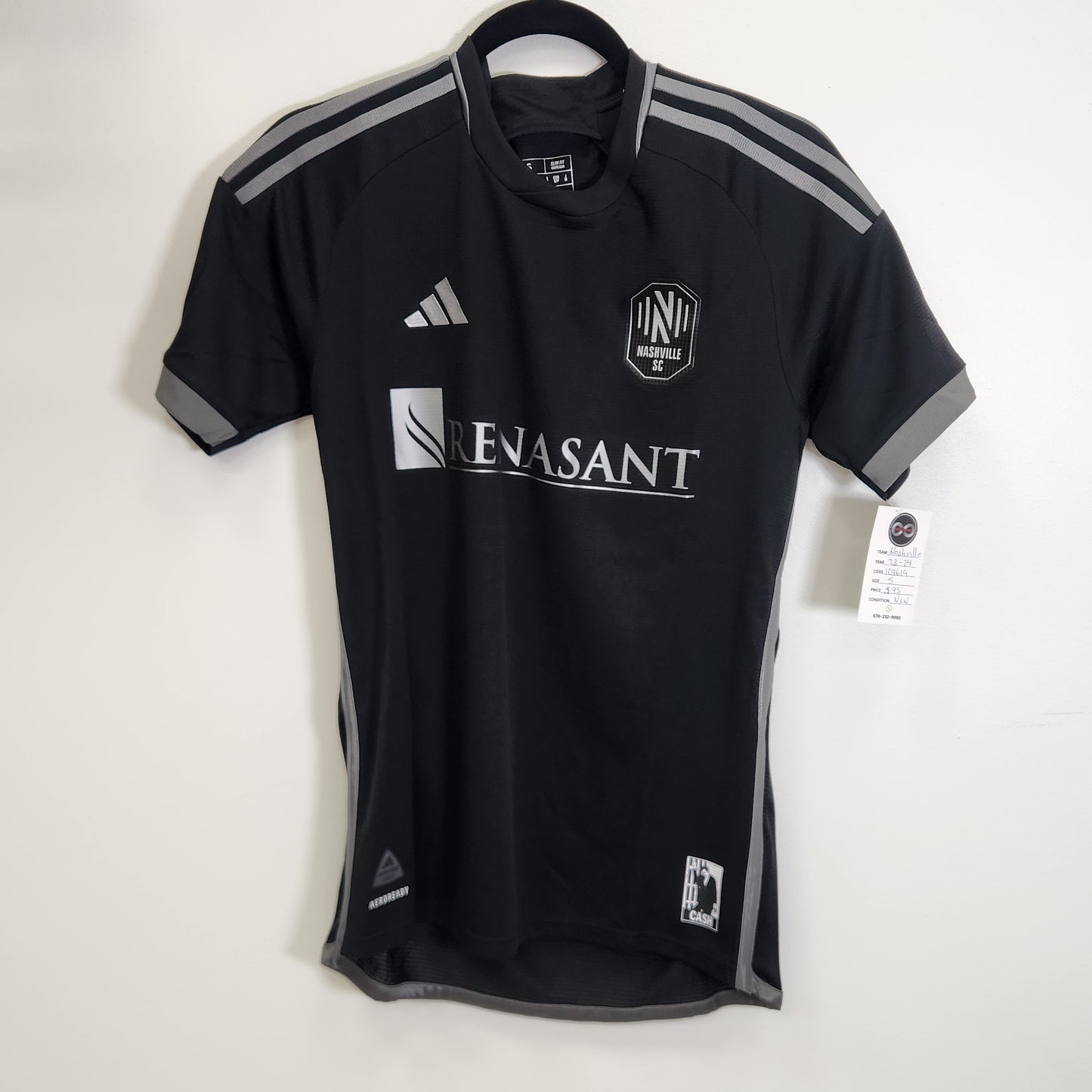 2023-24 Nashville SC Away Jersey / Small / New