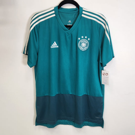 GERMANY 2017-18 TRAINING JERSEY / SMALL / 10-10