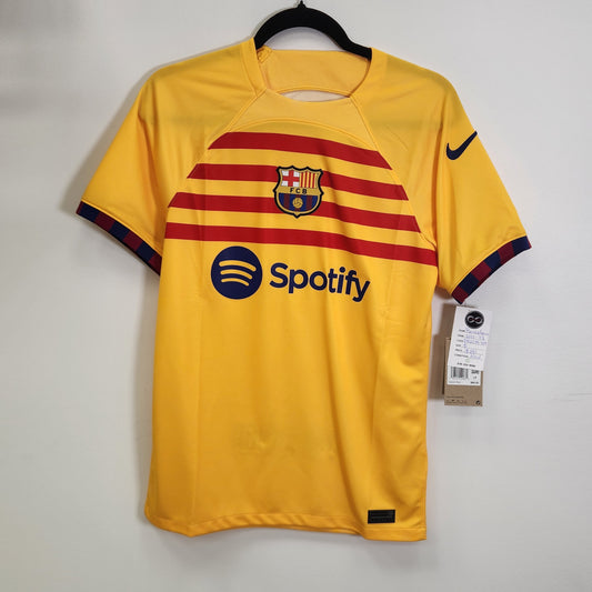 2022-23 FC Barcelona Fourth Jersey / Small / New