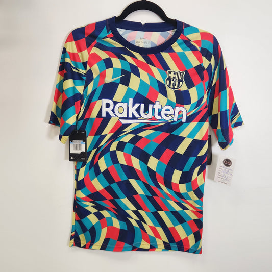 FC BARCELONA 2020 TRAINING JERSEY / SMALL / NEW