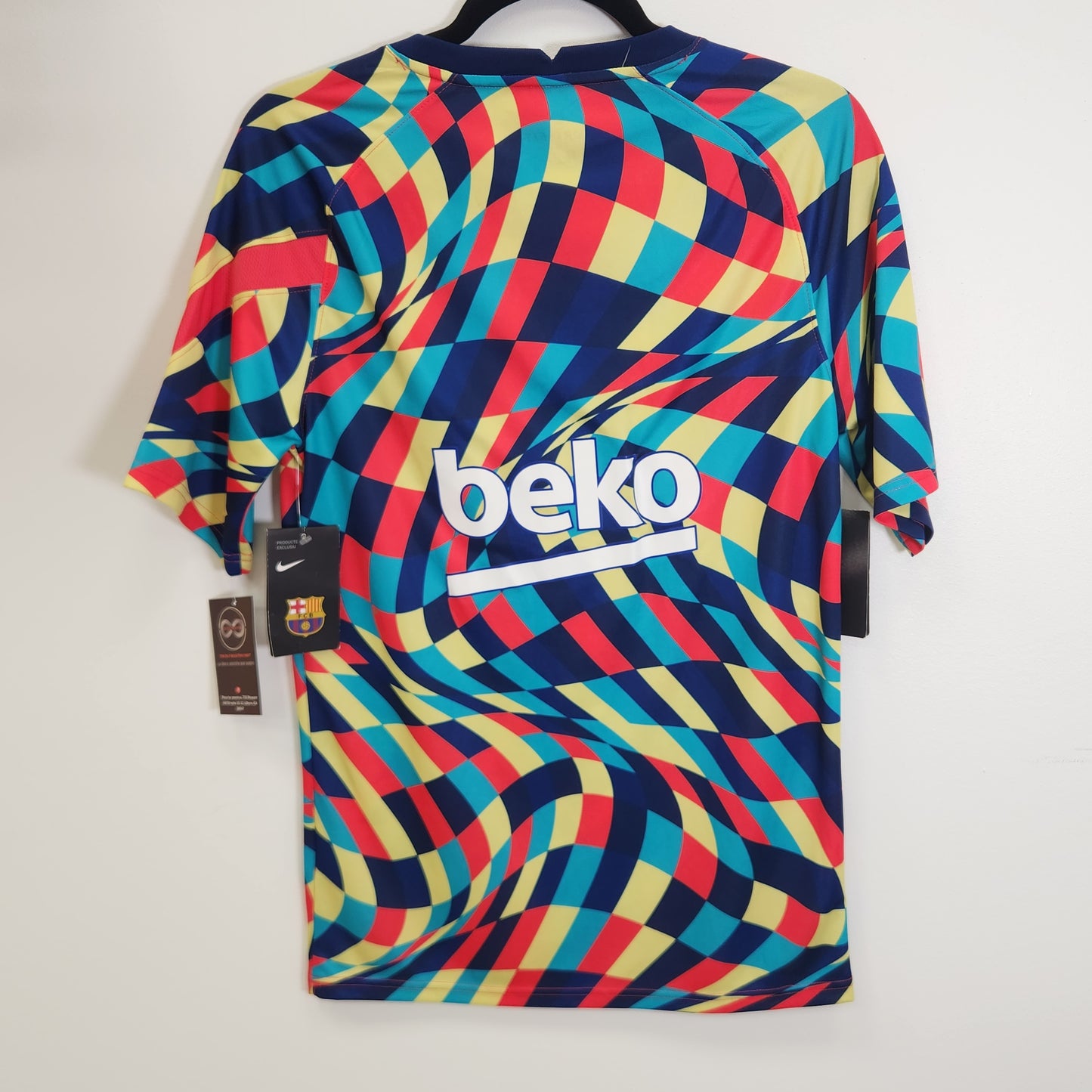 2020 FC Barcelona Pre-Match Jersey / Small / New