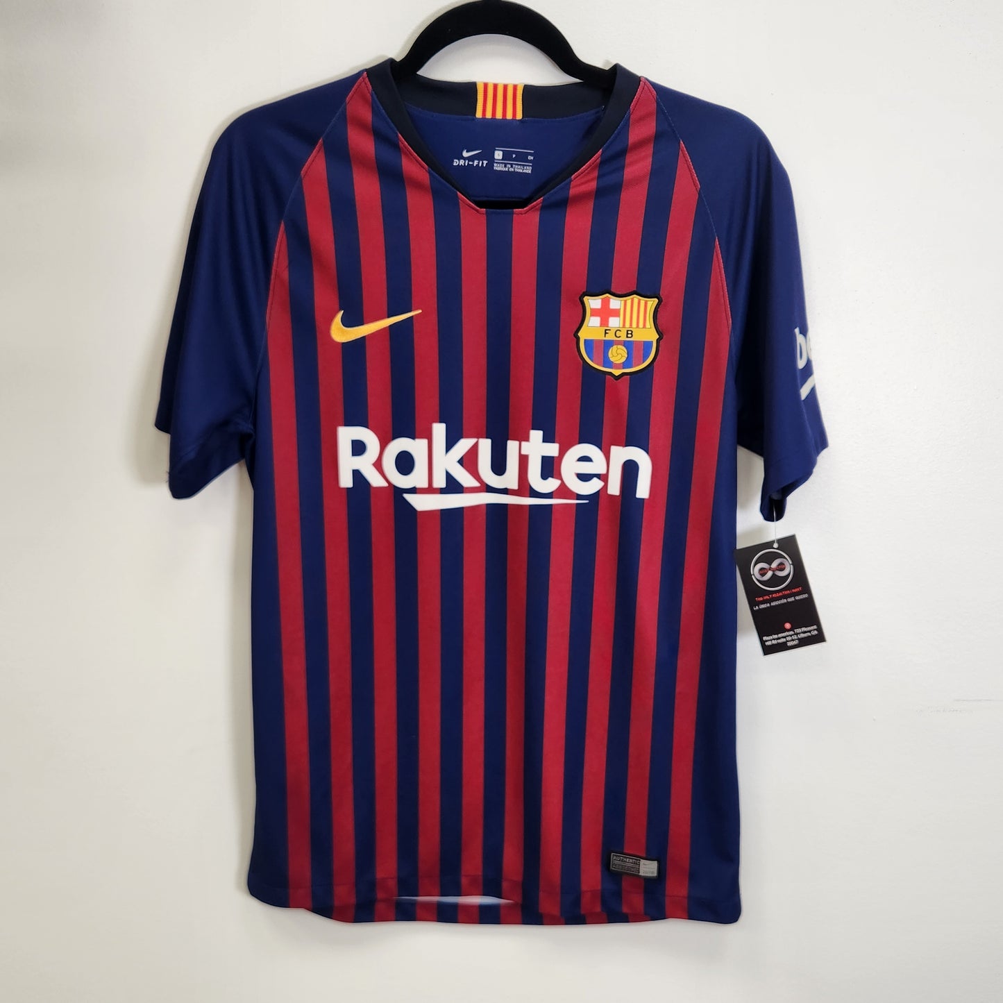 2017-18 FC Barcelona O.Dembele 11 Home Jersey / Small / 10/10