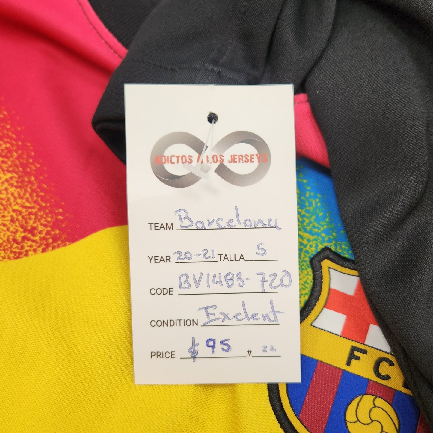 2020-21 FC  Barcelona Pre-Match Jersey / Small / Excellent