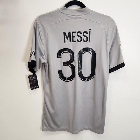 PARIS SAINT-GERMAIN 2022-23 AWAY JERSEY / MESSI / SMALL / 10-10
