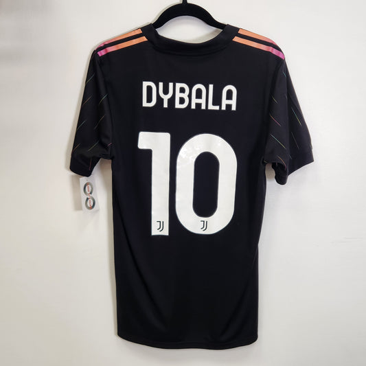 2021-22 Juventus FC Dybala 10 Away Jersey / Medium / New