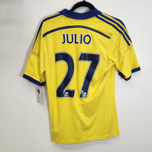 2014-15 Chelsea FC Julio 27 Away Jersey / Small / 10/10