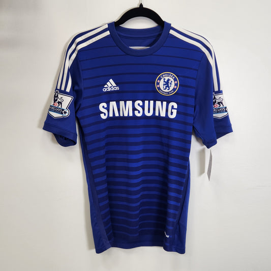 CHELSEA FC 2014-15 HOME JERSEY / FABREGAS / SMALL / 10-10
