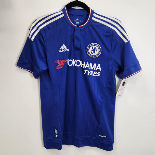 CHELSEA FC 2016-16 HOME JERSEY / SMALL / 10-10