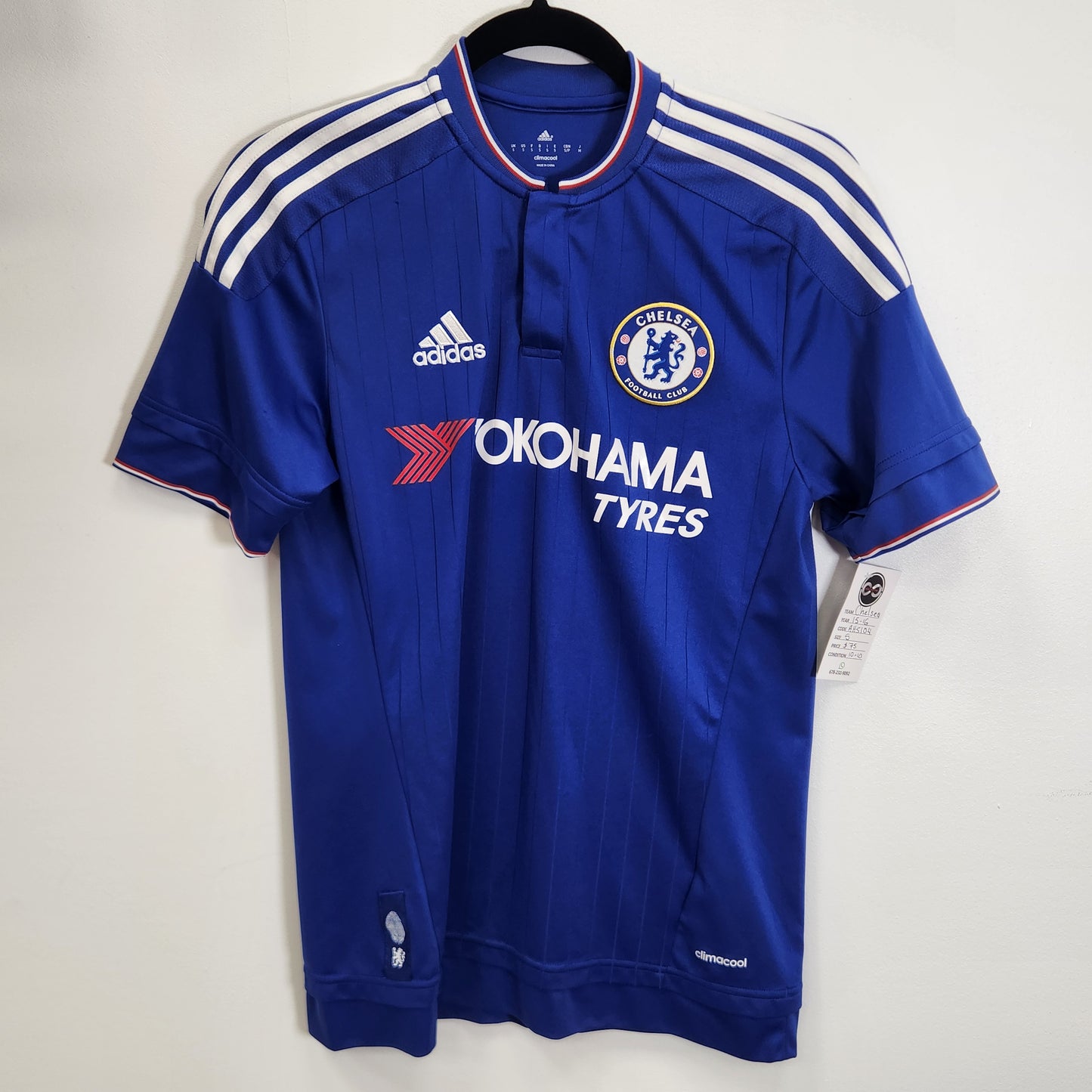 2015-16 Chelsea FC Home Jersey / Small / 10/10