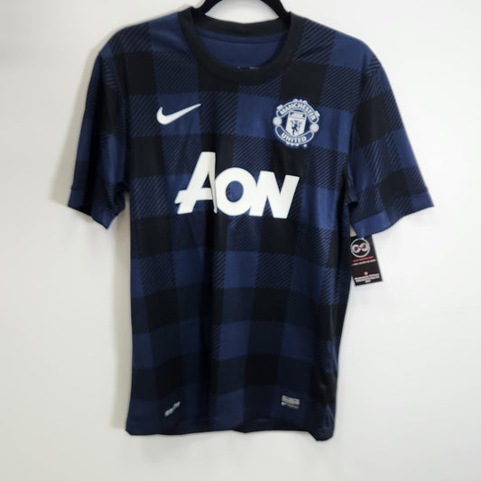 MANCHESTER UNITED AWAY SHIRT 2013-14 / RAFAEL / SMALL / 10-10