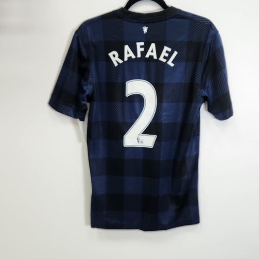 2013-14 Manchester United Rafael 2 Away Jersey / Small / 10/10