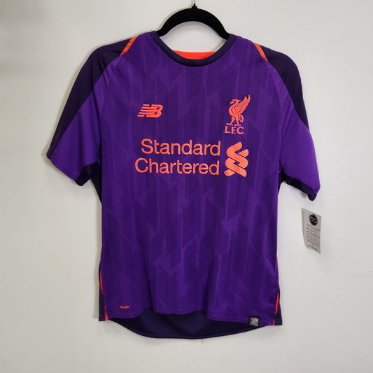 LIVERPOOL FC  2018-19 AWAY JERSEY / SMALL / 10-10