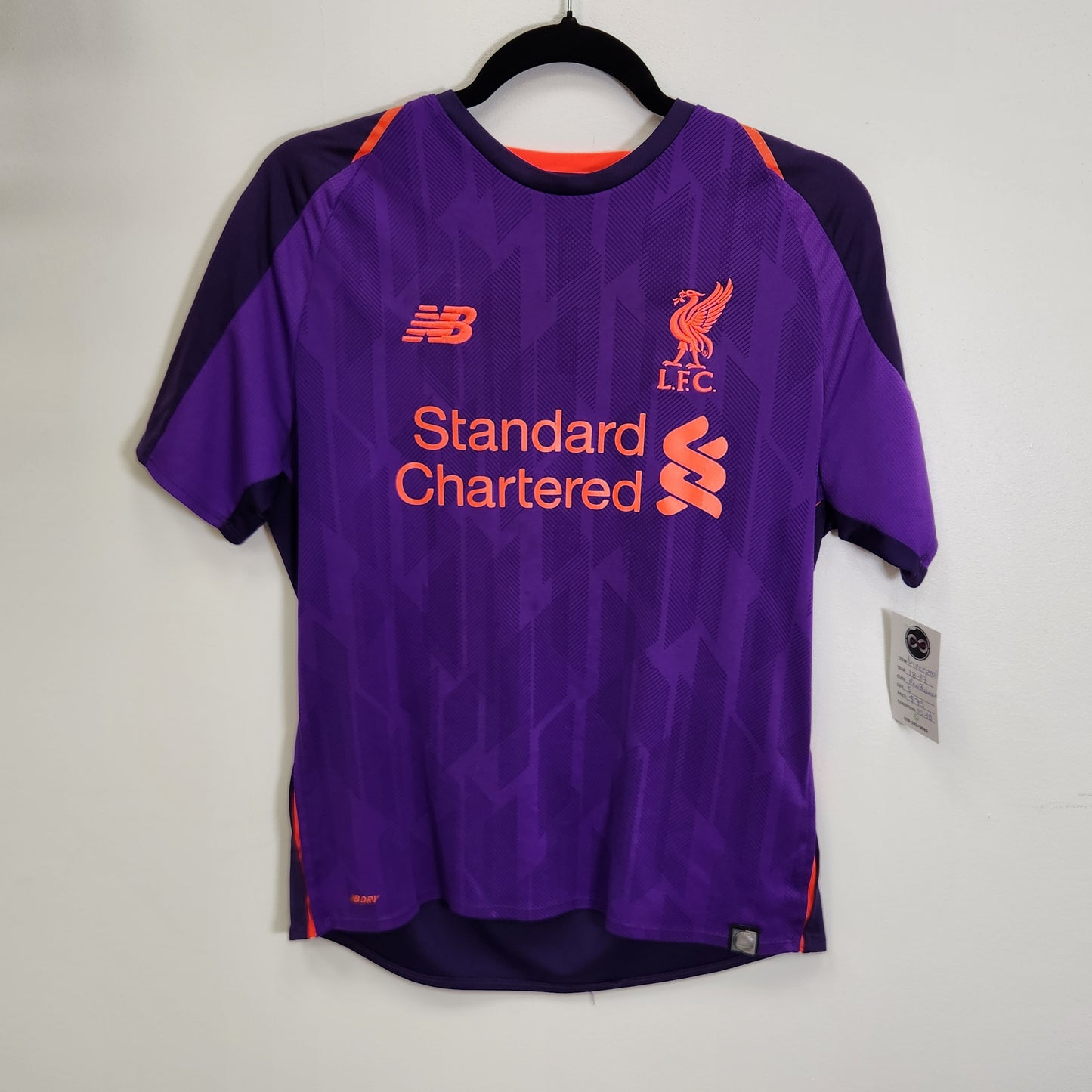 2018-19 Liverpool FC Away Jersey / Small / 10/10