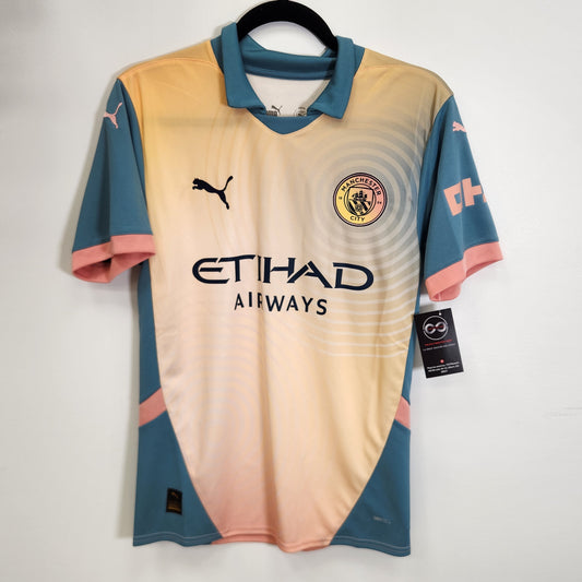 MANCHESTER CITY 2024-25 THIRD JERSEY / SMALL / NEW