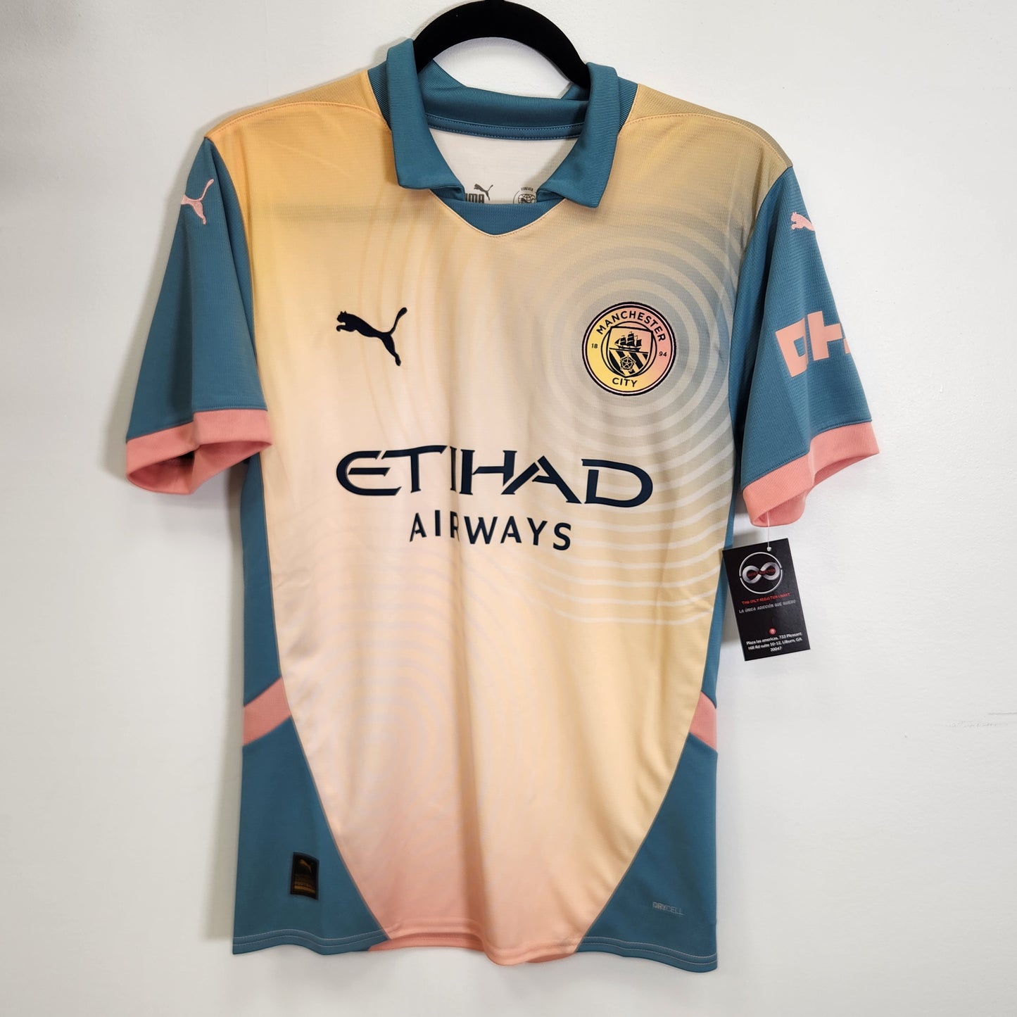 2024-25 Manchester City Fourth Jersey / Small / New