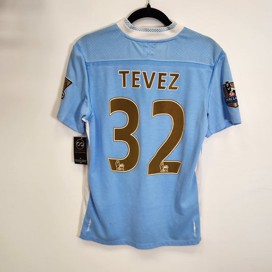 2011-12 Manchester United Tevas 32 Home Jersey / Small / 9/10