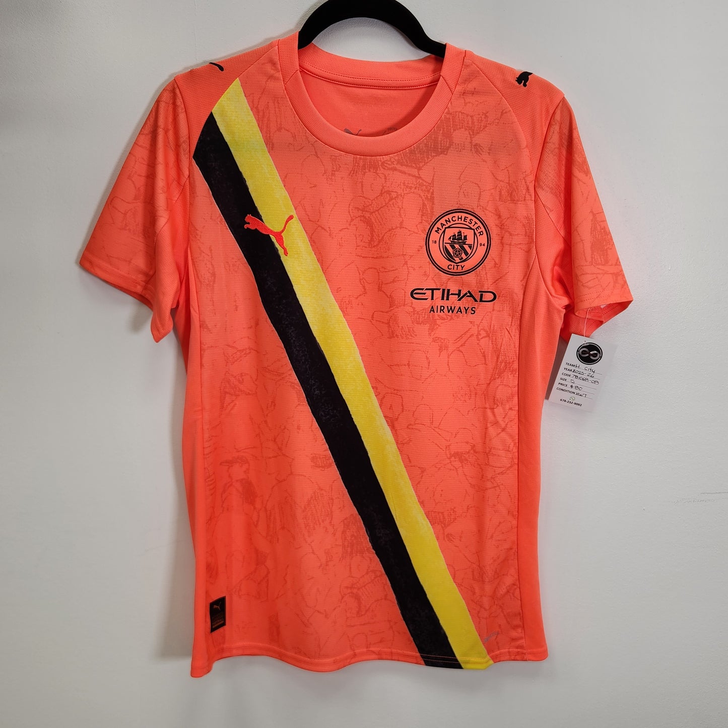 2025-26 Manchester City GK Away Jersey / Small / New