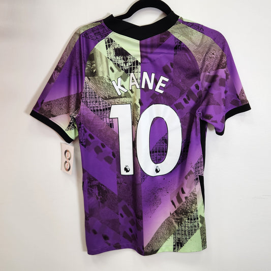 TOTTENHAM HOTSPUR 2021-22  KANE THIRD JERSEY / SMALL / 10-10
