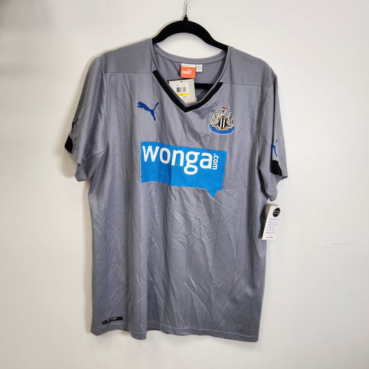 NEWCASTLE UNITED FC AWAY JERSEY 2014-15 / MEDIUM / NWT