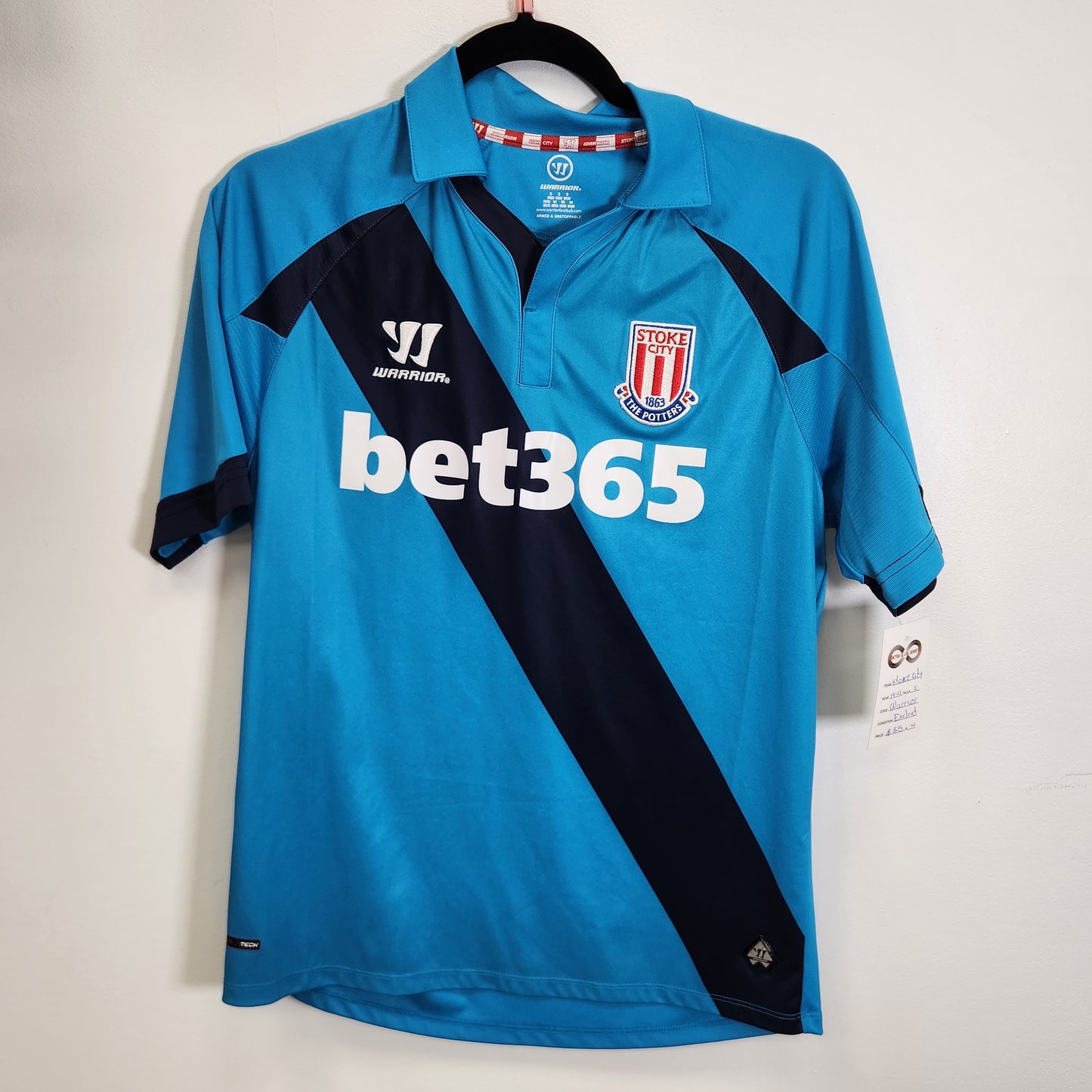 2014-15 Stoke City Away Jersey / Small / Excellent