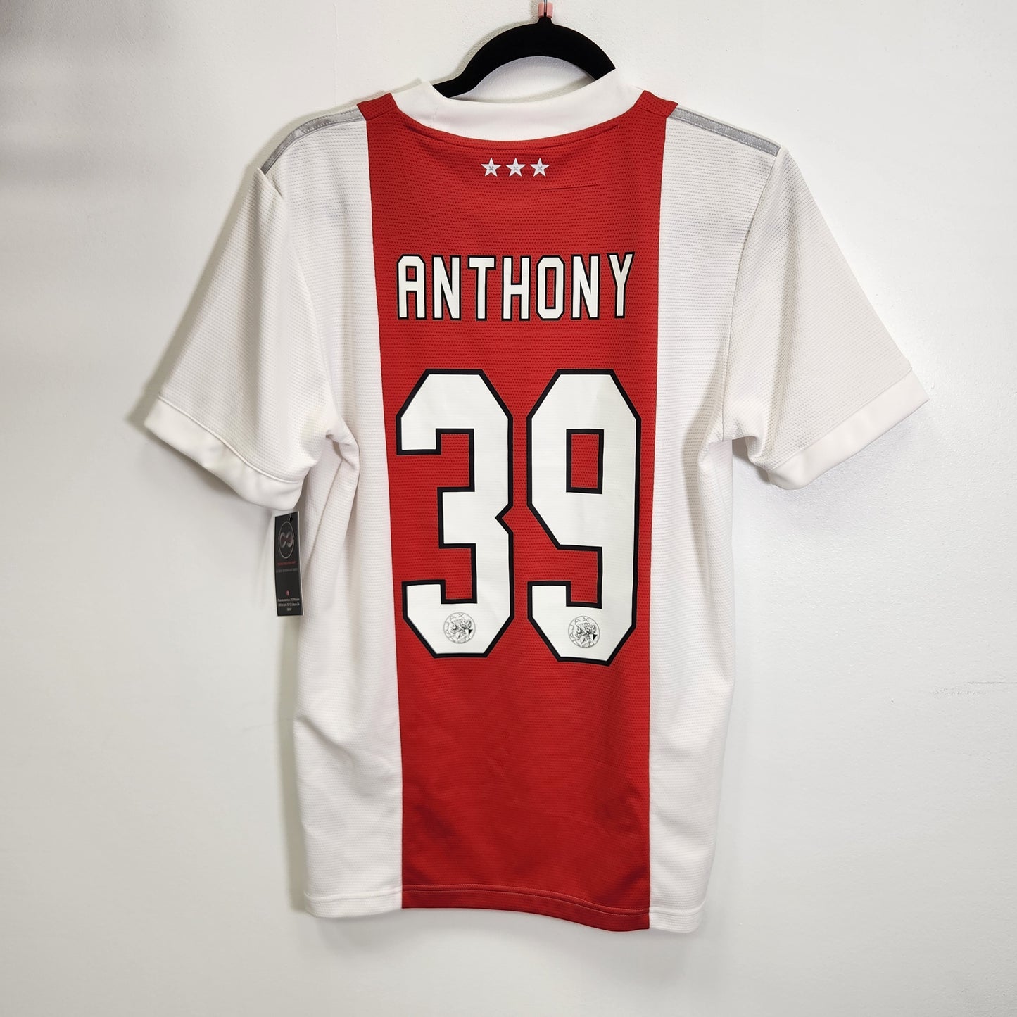 2021-22 Ajax Amsterdam Anthony 39 Home Jersey / Small / 10/10