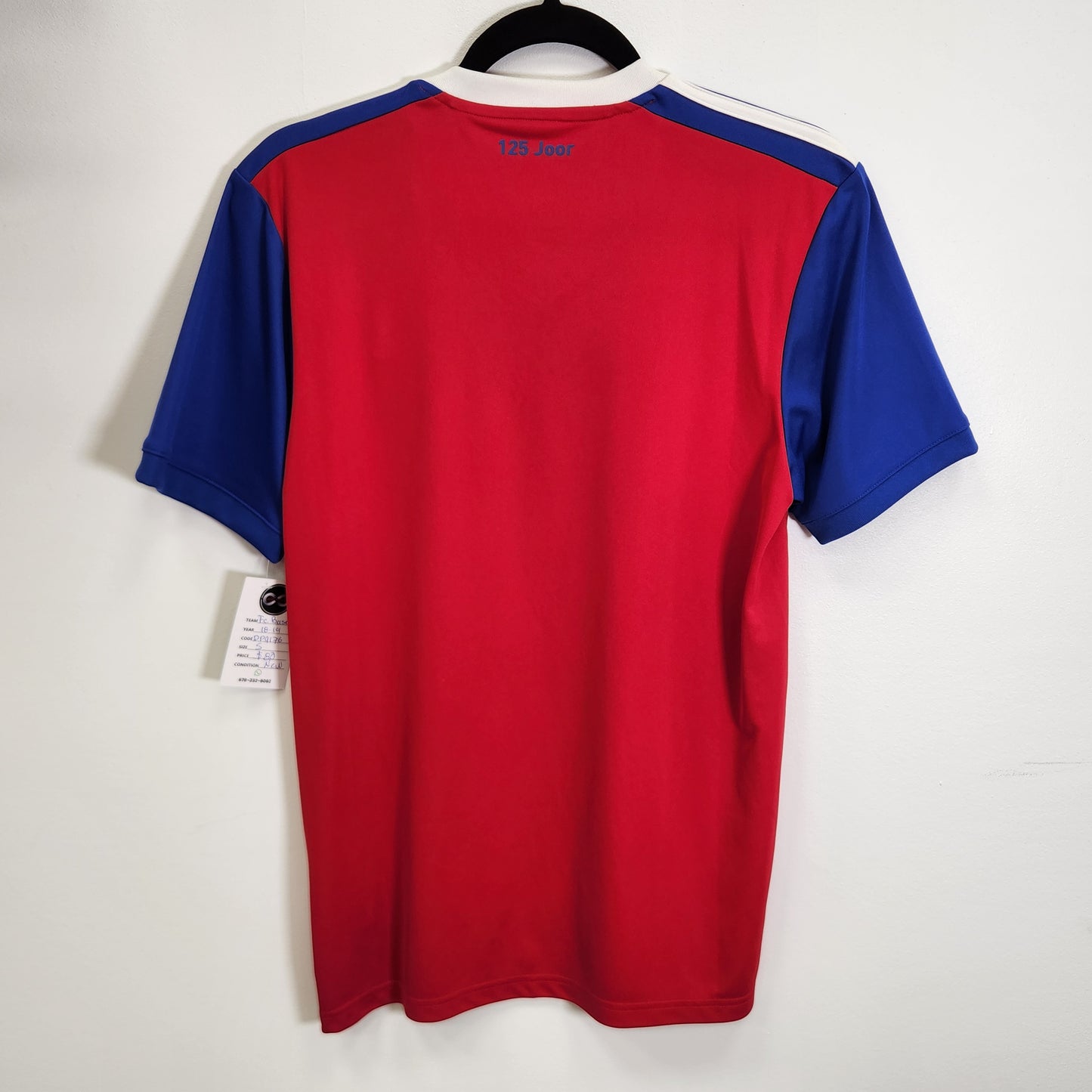 1893 BASEL 2018-19 HOME JERSEY / SMALL / NEW