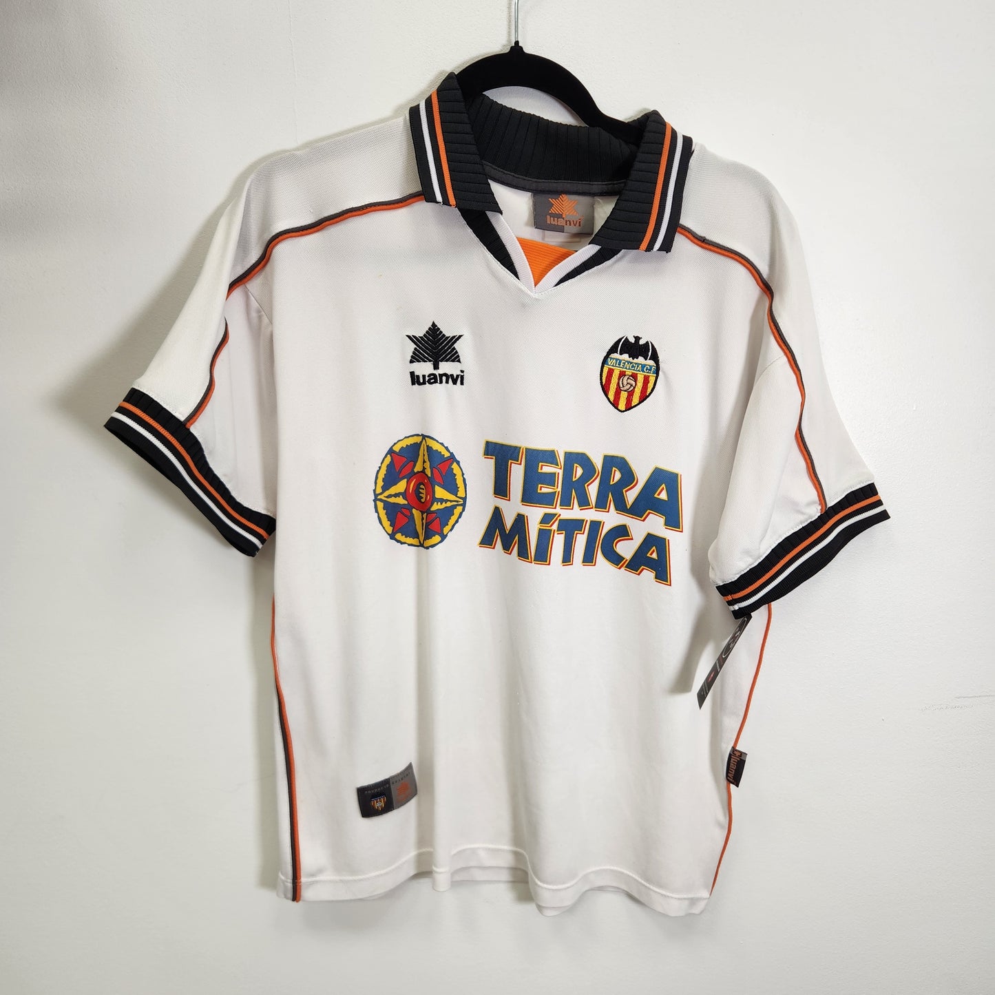 1999-2000 Valencia Home Jersey / Small / 8/10